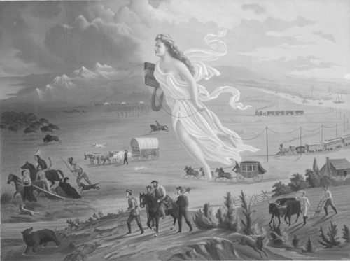 John Gast, American Progress, circa 1872